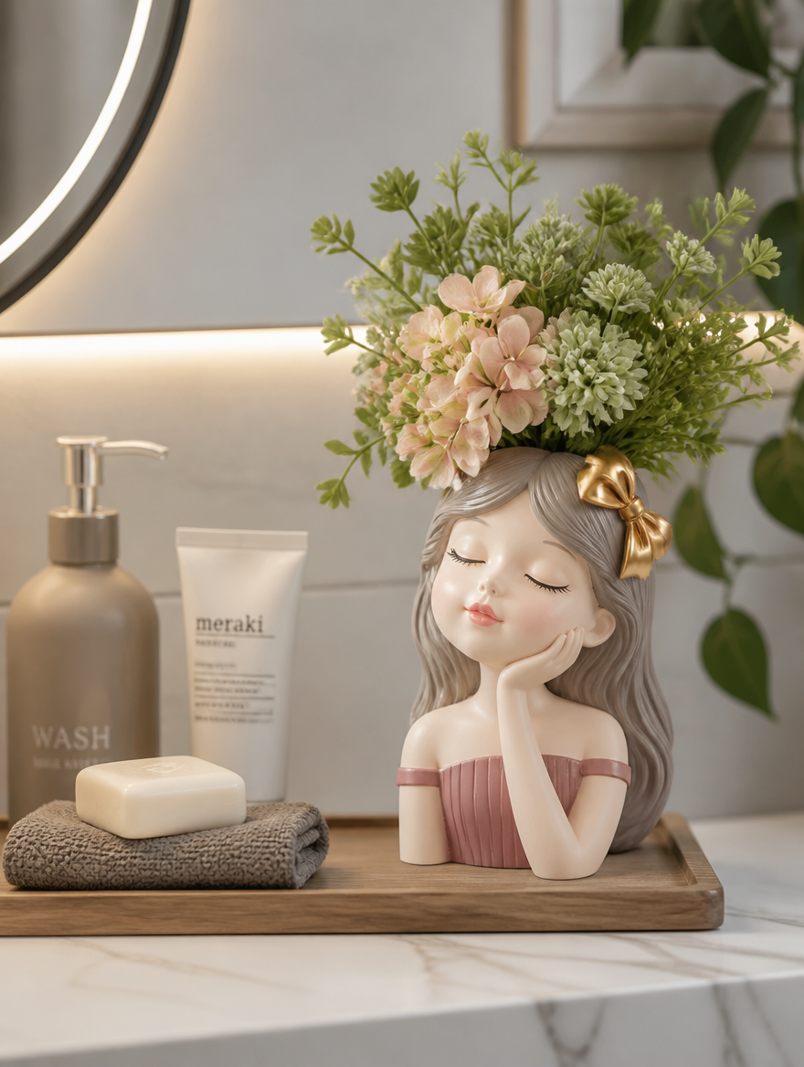 Cute Girl Plant Pot lifestyle photo 2