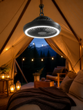 WESTMERE BreezeCamp Portable Fan in glamping tent