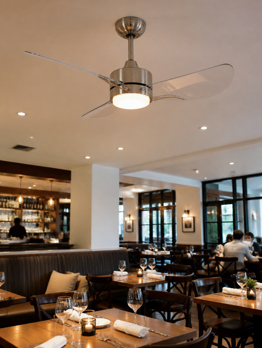 WESTMERE WhisperDC Ceiling Fan close-up