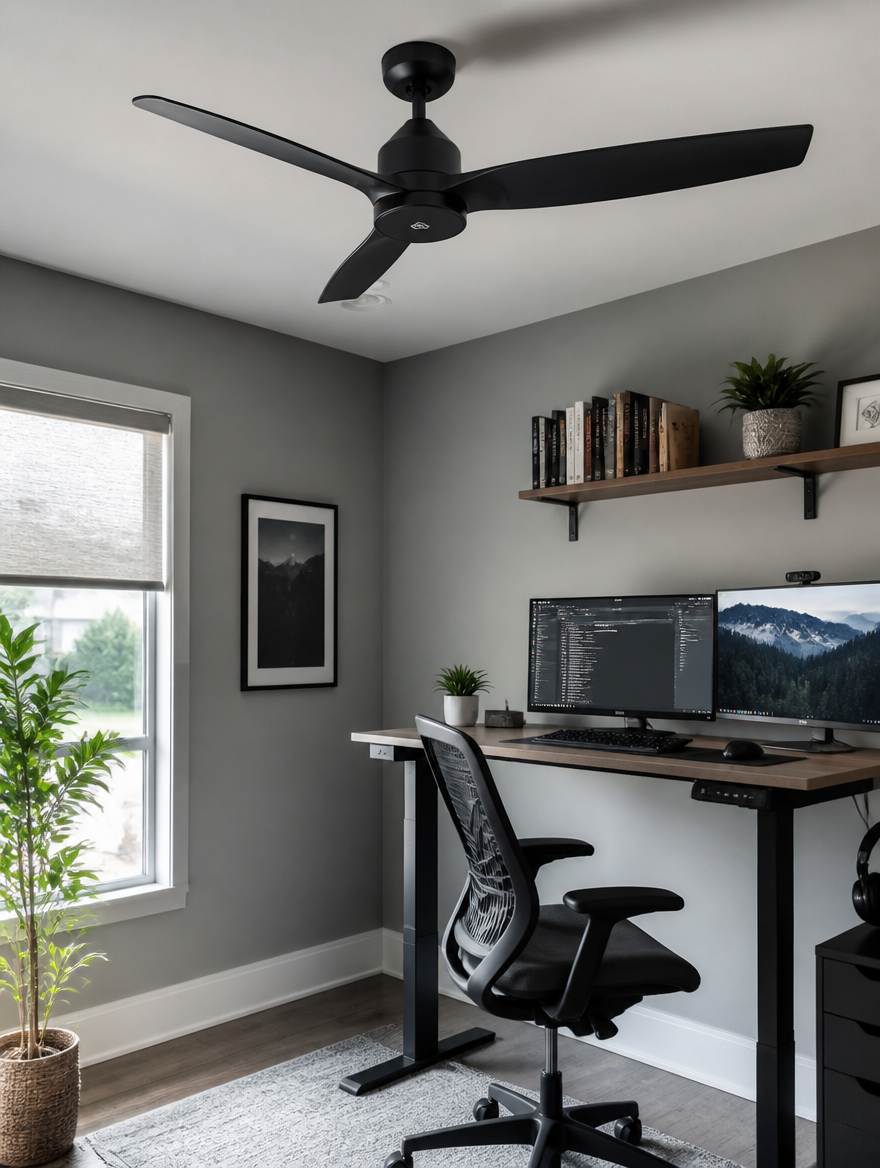 WESTMERE SlimLine Low-Profile Fan detail