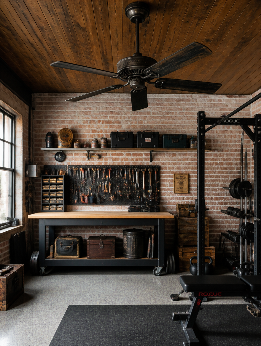 WESTMERE IronForge Industrial Fan in workshop