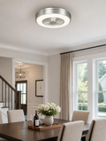 WESTMERE StealthAir Enclosed Fan Light in dining room