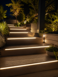 WESTMERE SolarStrip COB LED Tape on deck stairs