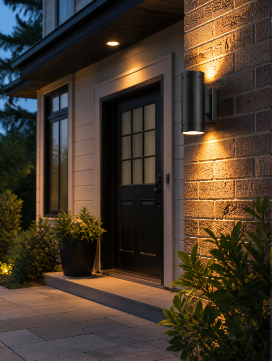 Aluminum COB Waterproof Wall Sconce - Modern outdoor lighting