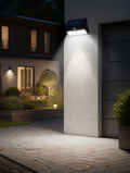 Solar Motion Sensor Wall Light - Garage wall installation