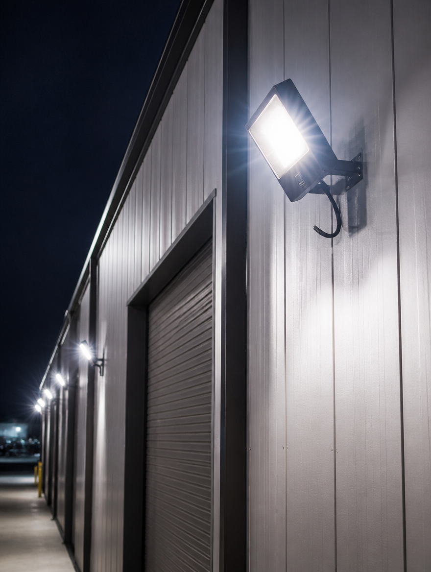 DC12V LED Flood Light - Warehouse security lighting