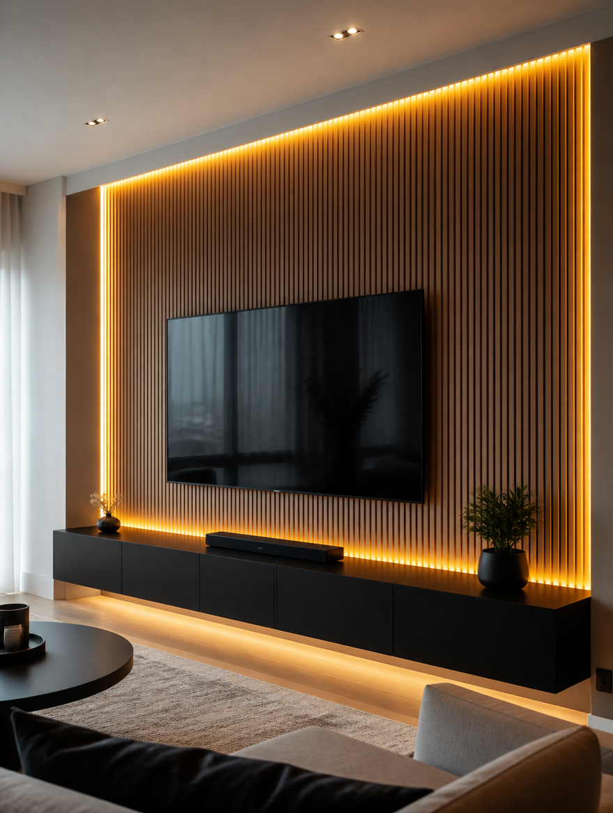 NeonGlow COB LED Light Tape Kit ambient lighting
