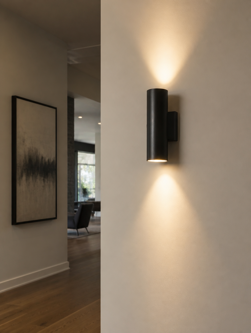 DuoBeam LED Up Down Wall Light hallway