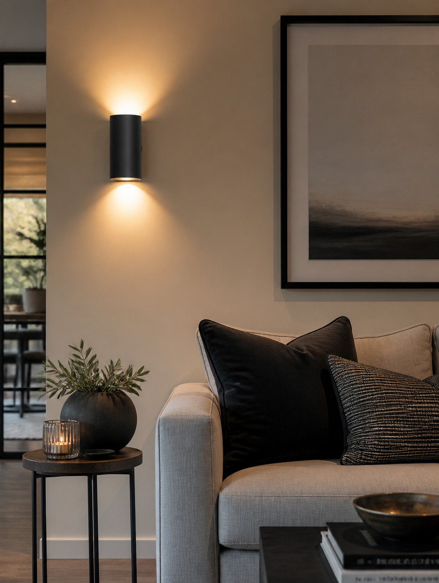 DuoBeam LED Up Down Wall Light living room
