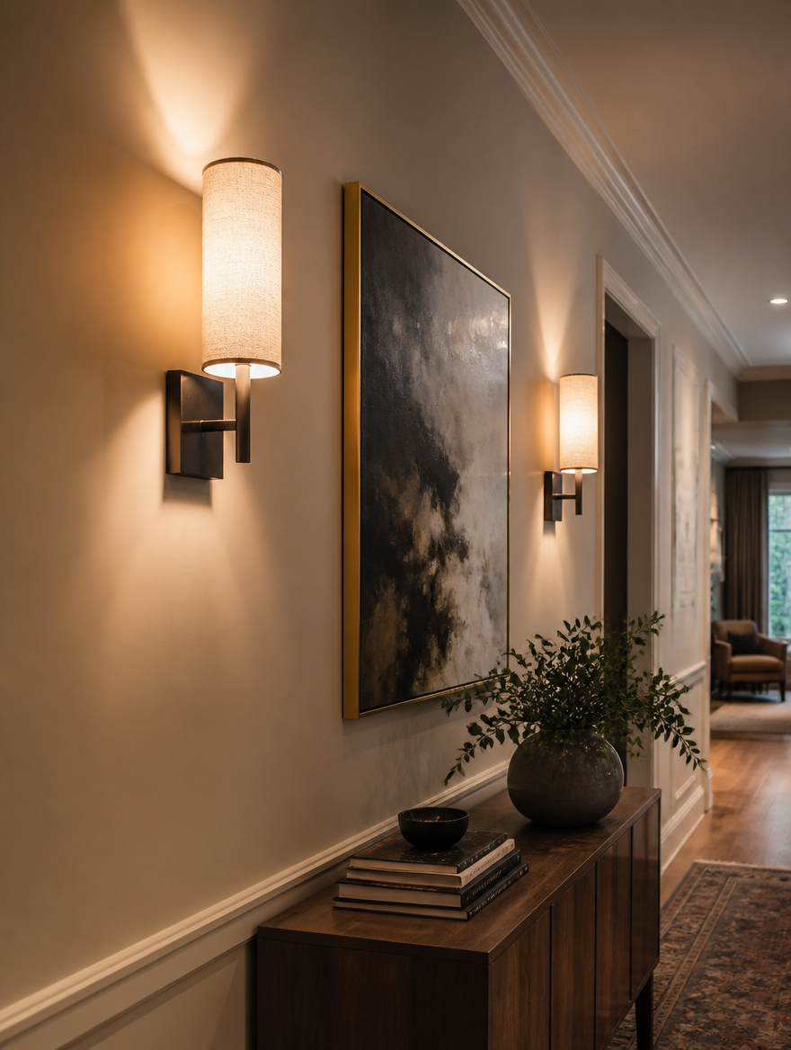 MagMount Rechargeable Wall Sconce close-up