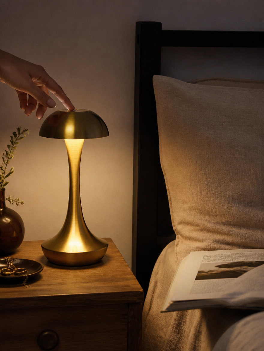LuxTouch LED Table Lamp bedside night light