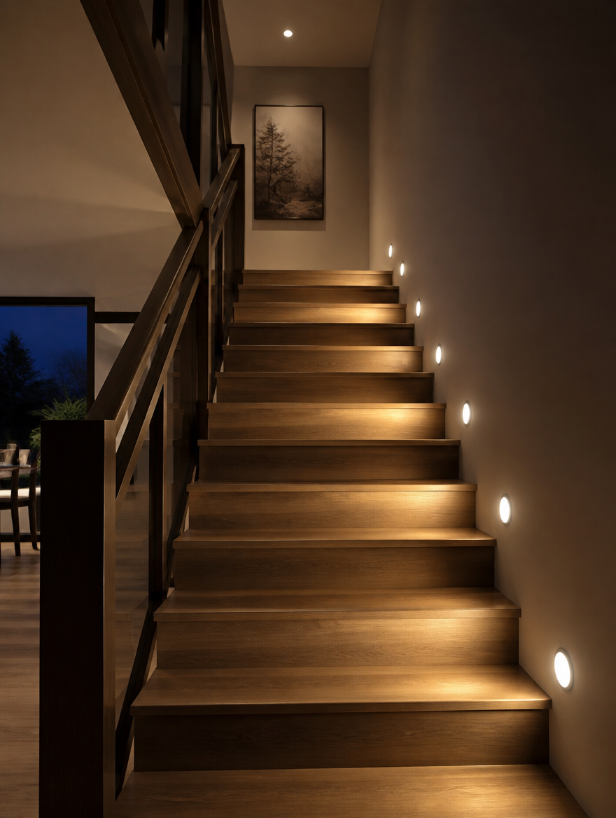 StepSense Recessed Stair Light
