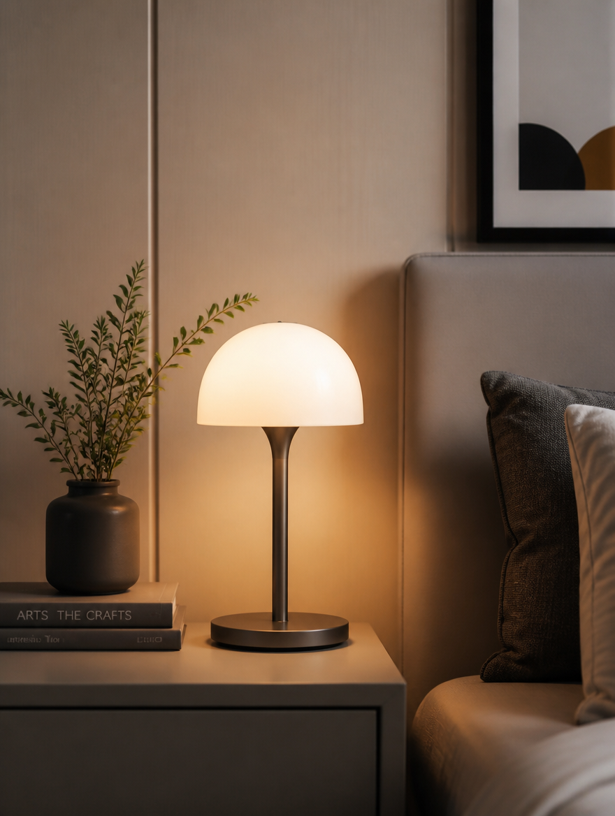 VelvetTouch Wireless Table Lamp bedside