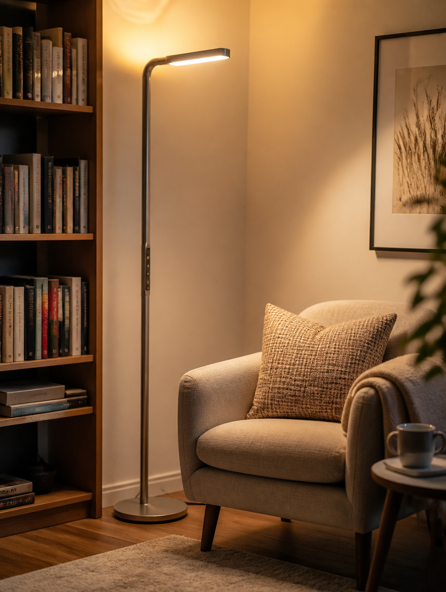 SpectraEdge Smart Corner Lamp reading nook