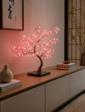 BloomVine Cherry Blossom Branch Lights in serene living room