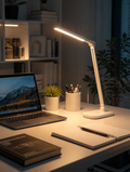 LumiTouch Portable LED Desk Lamp in home office