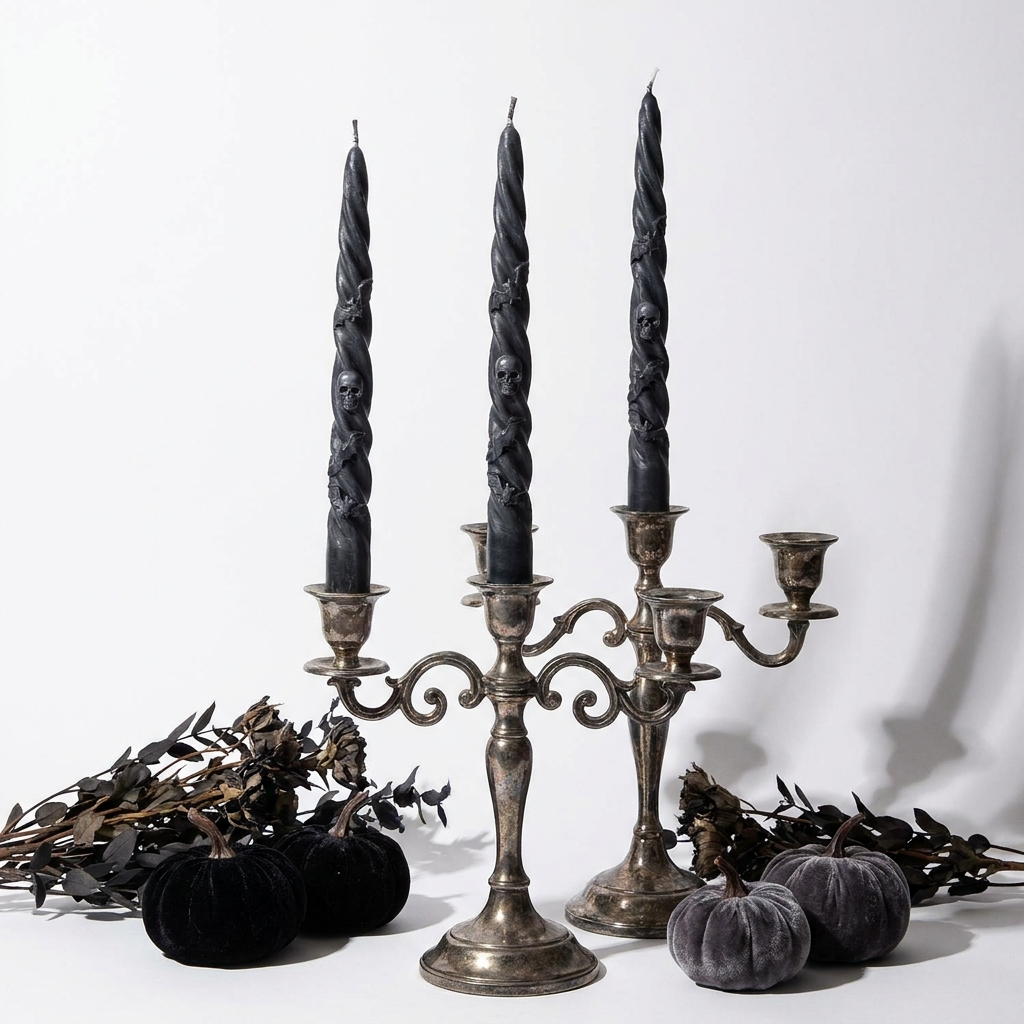 Halloween Scented Candles Long Stick Gothic
