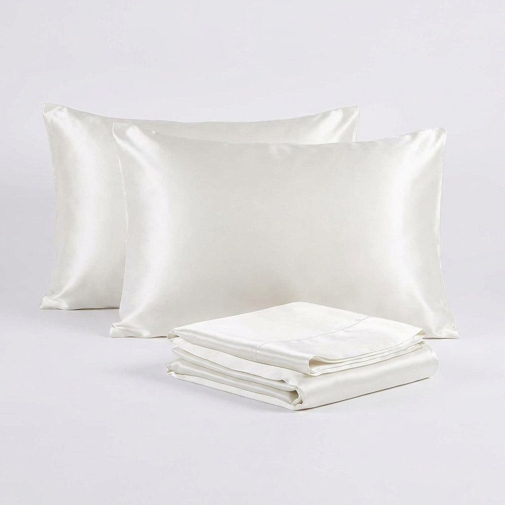 Silk Bed Sheet Set