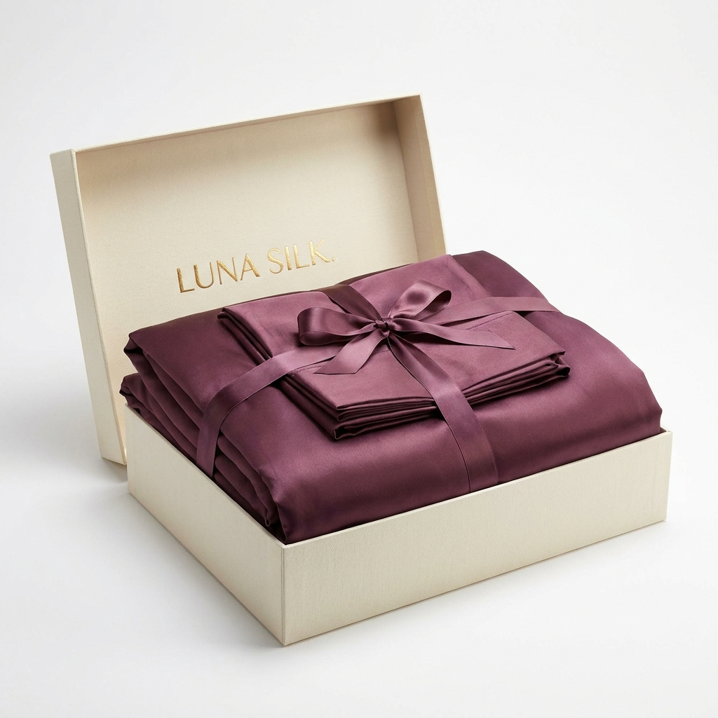 Silk Bed Sheet Set