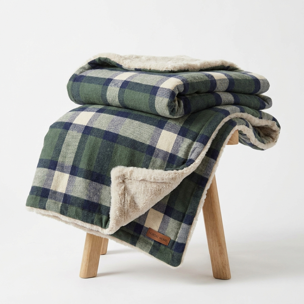 Imitation Fur Flannel Blanket