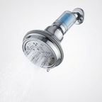 Filtered Supercharged Shower Head