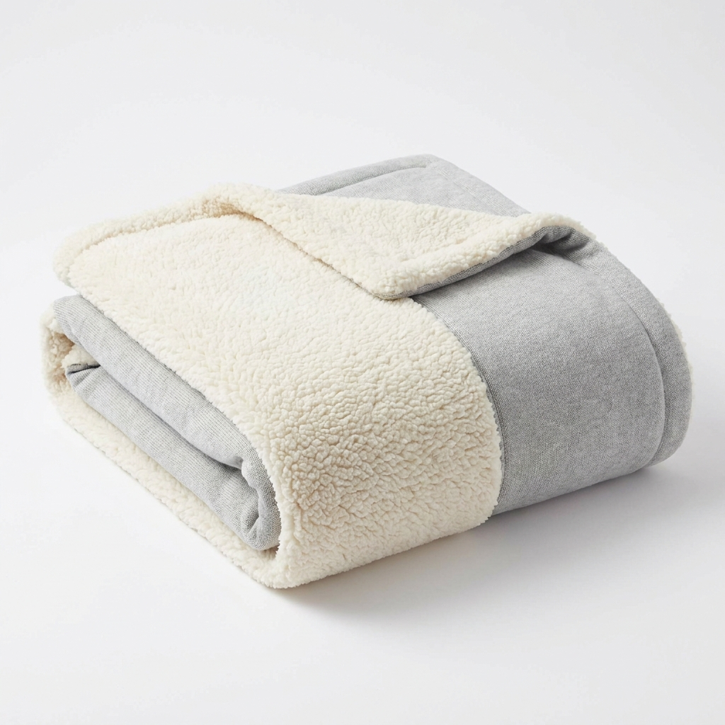 5 lb Reversible Twin Sherpa Blanket